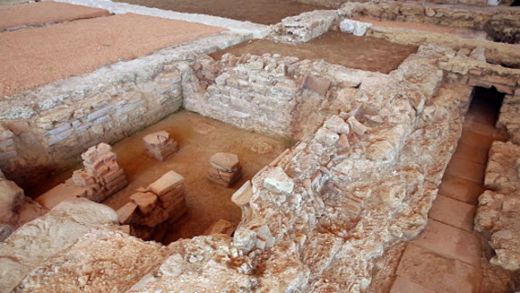 Hypocauste du caldarium - Domus de Cieutat