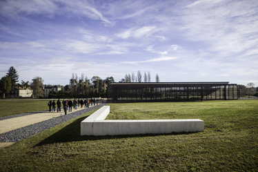 DOMUS© E.Charles Vue du parc du site archéologique de la Domus de Cieutat